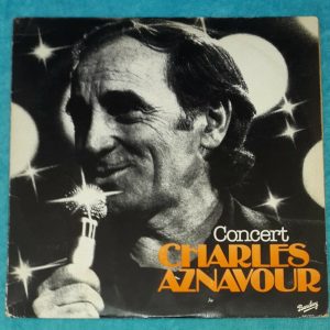 Charles Aznavour – Concert – RARE  Israel Israeli Pressing “Litratone” lp EX