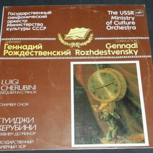 Cherubini – Requiem In C Minor Rozhdestvensky Melodiya A10 00099 005 USSR lp ex