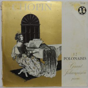 Chopin – 12 Polonaises 2LP Set Grant Johannesen VOX VUX 2003 France
