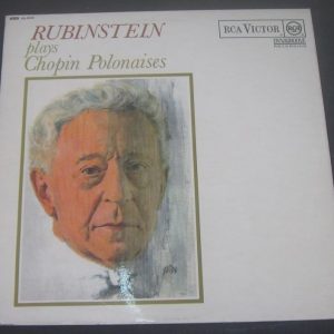 Chopin Polonaises Nos. 1 – 6 Piano – Artur Rubinstein RCA SB 6640 LP EX