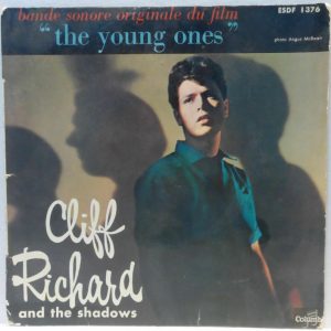 Cliff Richard And The Shadows – The Young Ones 7″ EP FRANCE Columbia ESDF 1376