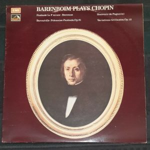 Daniel Barenboim Plays Chopin HMV ASD 2963 LP EX
