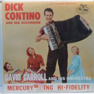 David Carroll & His Orchestra,  Dick Contino And His Accordion LP Easy listening