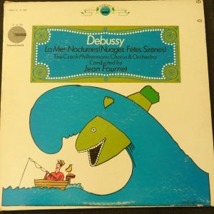 Debussy ‎- Nocturnes / La Mer Jean Fournet Crossroads 22 16 0091 lp ex