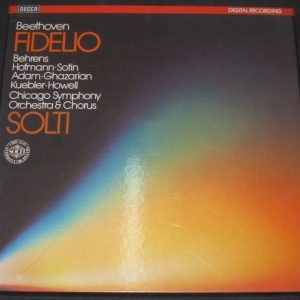 Decca 635492 .Beethoven : Fidelio , CSO , Solti  3 lp Box DIGITAL
