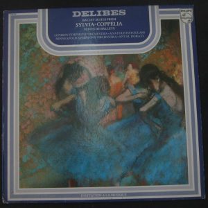 Delibes – Ballet suites Fistoulari / Dorati PHILIPS 6538 006 lp EX