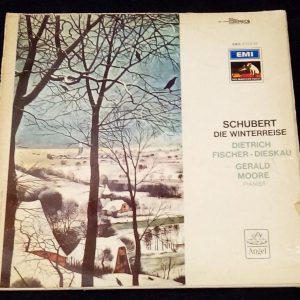 Dietrich Fischer-Dieskau / Gerald Moore – Schubert: Die Winterreise 2 LP HMV EMI