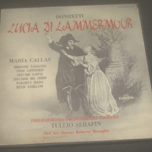 Donizetti Lucia di Lammermoor Maria Callas / Serafin Columbia FCX 840-841 2 lp