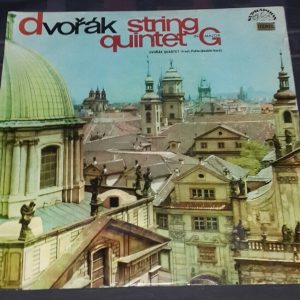 Dvorak ‎- String Quintet  Posta Dvorak Quartet  Supraphon SUA ST 50186 lp
