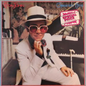 Elton John – Greatest Hits LP Compilation Netherlands Reissue DJM Records