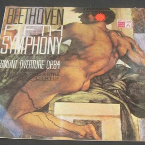 Erich Riede – Beethoven 5th Symphony Egmont Overture SAGA  STXID 5006 lp EX