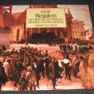 FAURE Requiem Fischer-Dieskau De Los Angeles EMI HMV LP