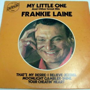 FRANKIE LAINE – MY LITTLE ONE Gratest Hits LP ISRAEL