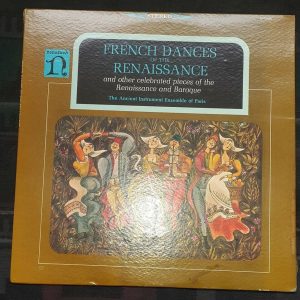 French Dances Of The Renaissance Ensemble Of Paris Nonesuch H-71036 lp EX