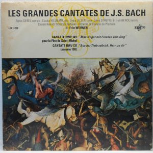 Fritz Werner / Chamber de Pforzheim – J.S. Bach – LES GRANDES CANTATES Vol. 10