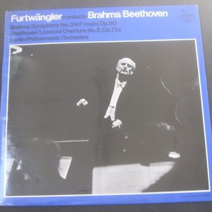 Furtwangler – Brahms Symphony 3 / Beethoven leonora Overture Unicorn WFS 4 . LP