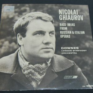 GHIAUROV – Bass Arias From Russian & Italian Operas . Downes . London FFrr lp