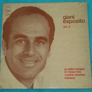 GIANI ESPOSITO UN NOBLE ROSSIGNOL  PATHE EMI LP EX