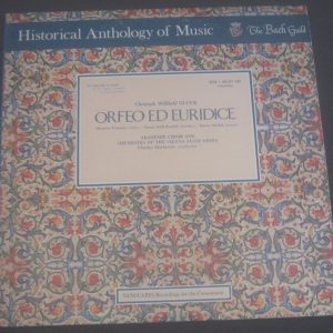 GLUCK – Orfeo ed Euridice MACKERRAS FORRESTER  Vanguard HM 66/67 2 LP EX