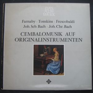GUSTAV LEONHARDT FERNABY TOMKINS FRESCOBALDI BACH Telefunken sawt Baroque
