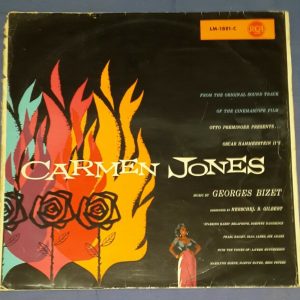 Georges Bizet – Carmen Jones Herschel Burke Gilbert RCA LM-1881-C LP