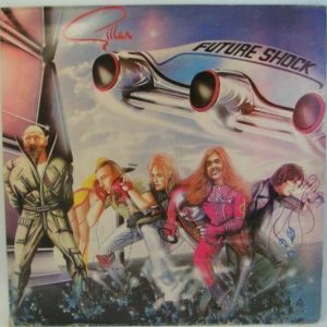 Gillan – Future Shock LP 1981 Hard Rock Ian Gillan Deep Purple Israel Pressing