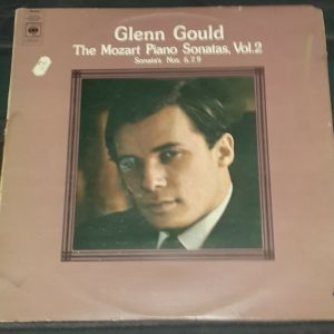 Glenn Gould – Mozart Piano Sonatas No. 6 , 7 & 9 CBS 73002 LP