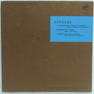 Gli Accademici Di Milano / Piero Santi – Vivaldi Concertos LP VOX DL 450