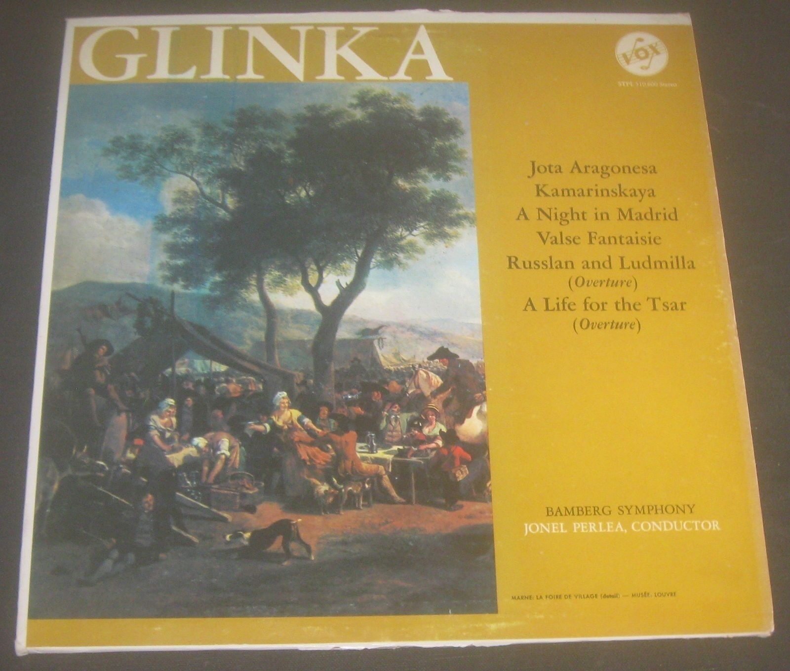 Glinka – 5 Works / Jonel Perlea VOX STPL 510.600 LP