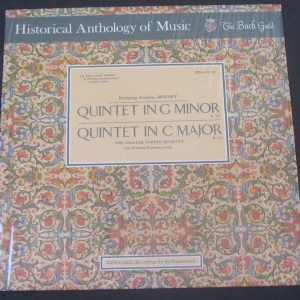 Griller String Quartet / Primrose Mozart Quintets In G & C VANGUARD HM 29 SD lp