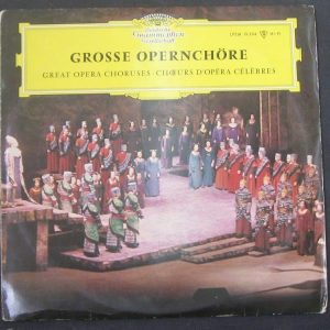 Grosse Opernchöre / Great Opera Choruses DGG LPEM 19394 Tulips lp EX 1964