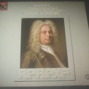 Handel  ‎– Concerti Grossi – Linde-Consort HMV EMI  27 0245 3 2 LP EX