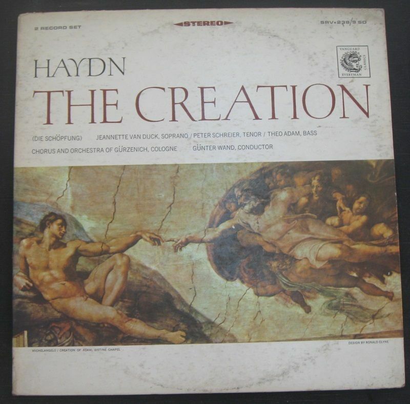 Haydn – The Creation Van Dijck / Schreier / Günter Wand Vanguard ?SRV 238/9 2 lp