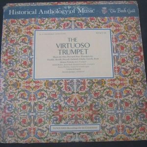 I Solsti Di Zagreb Janigro Wobisch Clarke Vivaldi Purcell Vanguard lp Trumpet