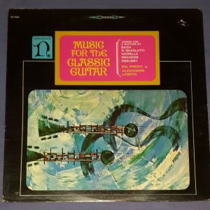 Ida Presti & Alexandre Lagoya – Guitar Works Nonesuch LP EX Bach Scarlatti