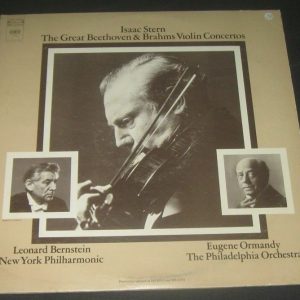 Isaac Stern – Beethoven / Brahms Violin Concertos Columbia MG 31418 2 lp
