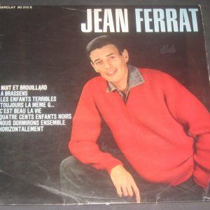 Jean Ferrat : Nuit et brouillard Barclay 80213 10″ LP