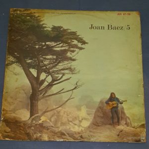 Joan Baez – 5 Vanguard VRS 9160 1st Pressing LP Israel ED1