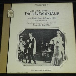 Johann Strauss – Die Fledermaus Robert Stolz  Everest  S-463/2 2 LP Box