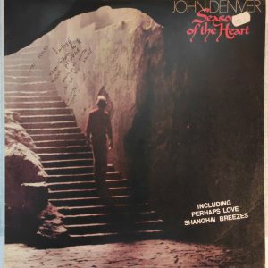 John Denver – Seasons Of The Heart LP 1982 Israel Pressing RCA + lyrics sheet