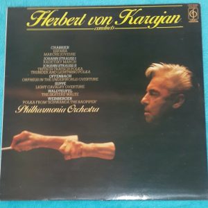 Karajan Conducts The Philharmonia Orchestra EMI CFP 40368 LP EX