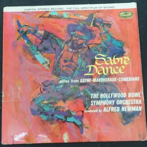 Khachaturian / Kabalevsky – Sabre Dance Newman Capitol SP 8503  Rainbow label lp