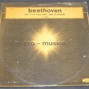 LEE / GENDRE / BEX – Beethoven Piano Trio DISQUES BAM 500 058 lp