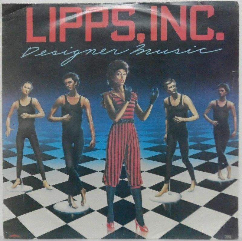 LIPPS INC – Designer Music LP 1981 Disco funk rare israel israeli pressing
