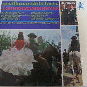 LOS HERMANOS REYES – Sevillanas De La Feria LP Latin folk spanish flamenco RARE