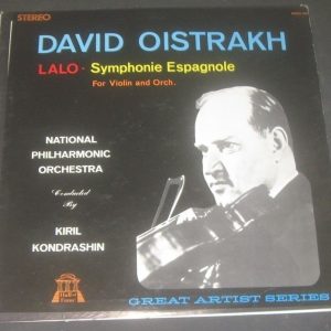 Lalo Symphonie Espagnole For Violin Oistrakh / Kondrashin HOFS 502 LP