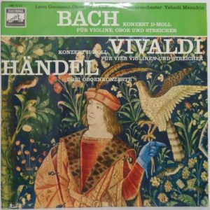 Leon Goossens / Bath Festival Chamber / Yehudi Menuhin – Bach Vivaldi Handel HMV
