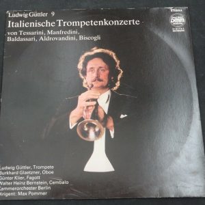 Ludwig Guttler – Italian Trumpet Concerts ETERNA ‎ 7 29 032 lp EX