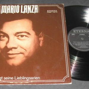 MARIO LANZA arias Verdi, Puccini, Leoncavallo  Giordano Donizetti ETERNA LP