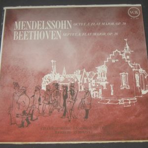MENDELSSOHN – Octet / BEETHOVEN – Septet Chamber Music Ensemble VOX PL 11230 lp